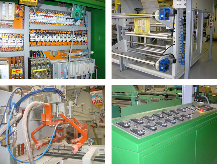 Dépannages sur site de type électromécanique, hydraulique et pneumatique et électronique.